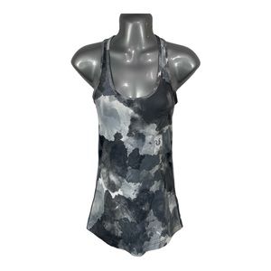 Lululemon Cool Racerback CRB Luon Tank Coal Tinted Canvas, Size 6